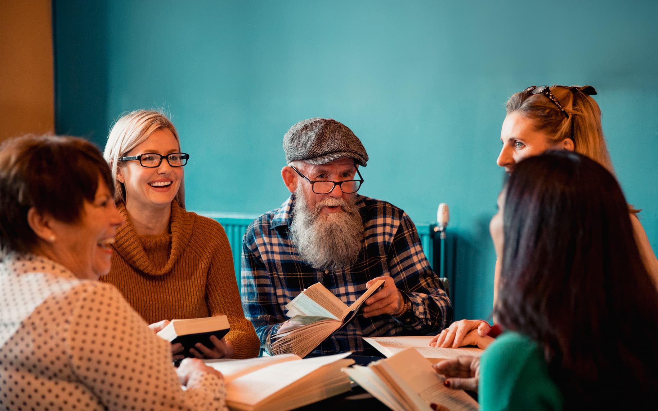 Shared Reading zum Thema Achtsamkeit
